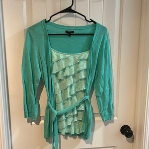 Apt 9 One piece sweater top Size L